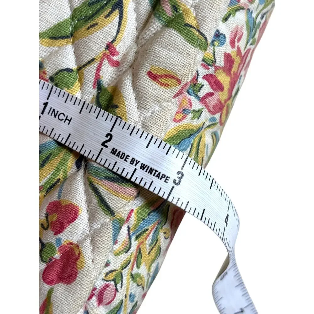 Vera Bradley Vintage Floral Pattern Tote Bag (Perennials)